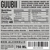 GUUBII - Elderflower-Lemon Sparkling Non-Alcoholic Wine Aperitif - 25.4oz