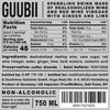 GUUBII - Ginger-Lime Sparkling Non-Alcoholic Wine Aperitif - 25.4oz