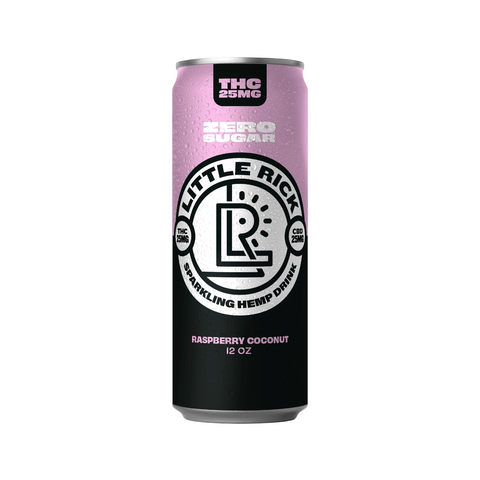 Little Rick - RASPBERRY COCONUT - 25MG High Potency THC DRINK