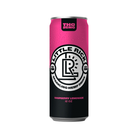 Little Rick - RASPBERRY LEMONADE - 25MG High Potency THC DRINK