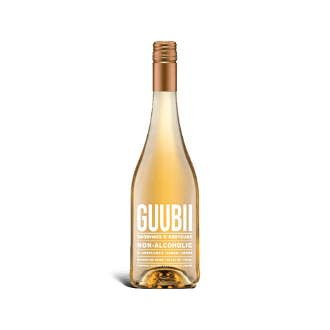 GUUBII - Elderflower-Lemon Sparkling Non-Alcoholic Wine Aperitif - 25.4oz