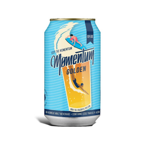 Momentum Brewery - Golden Non-Alcoholic Brew - 12oz