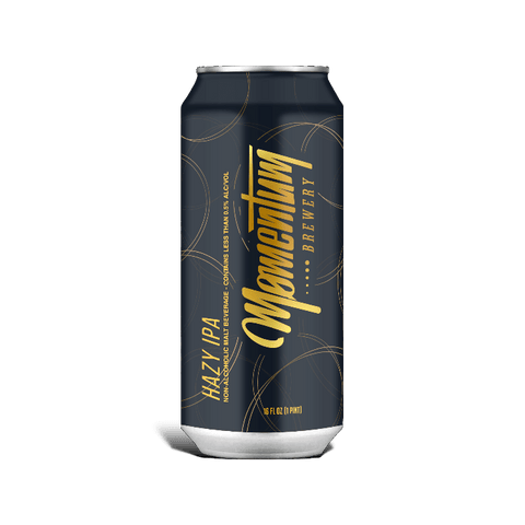 Momentum Brewery - Hazy IPA Non-Alcoholic Brew - New Size - 16oz