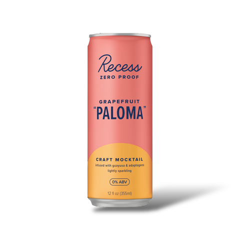 Recess Zero Proof - Grapefruit Paloma - Craft Mocktail - 12oz